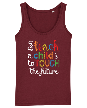 To teach a child Burgundy