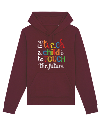 To teach a child Burgundy