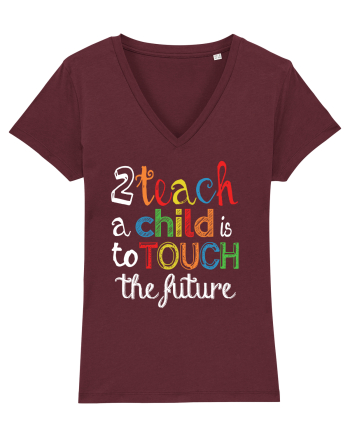 To teach a child Burgundy