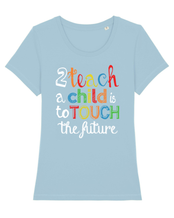 To teach a child Sky Blue