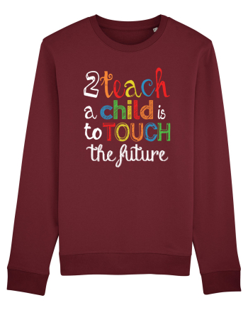To teach a child Burgundy