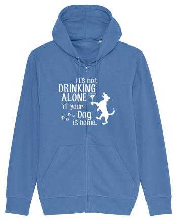 Drinking with my dog Bright Blue