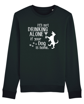 Drinking with my dog Black