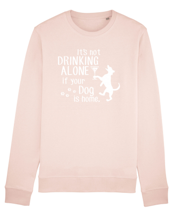 Drinking with my dog Candy Pink