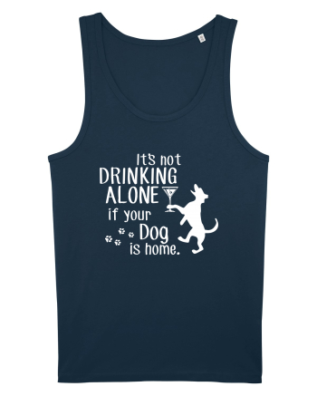 Drinking with my dog Navy