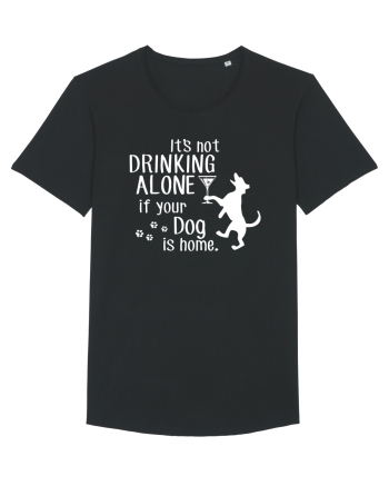 Drinking with my dog Black