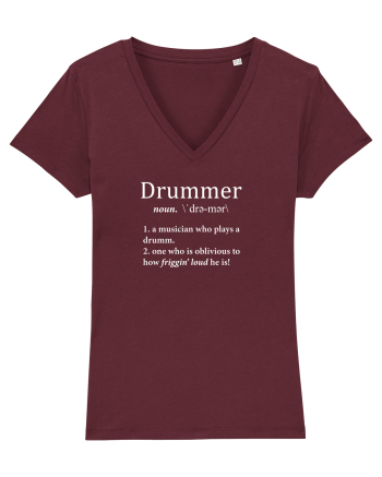 Drummer Burgundy
