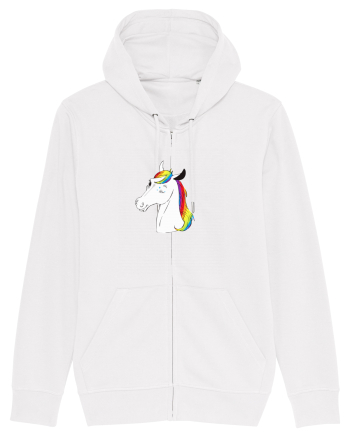 Wink wink rainbow. White