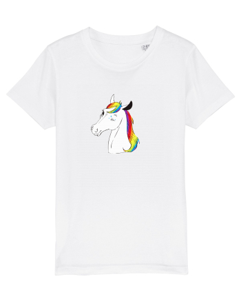 Wink wink rainbow. White
