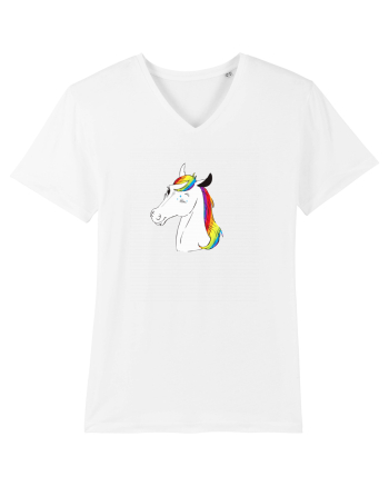 Wink wink rainbow. White