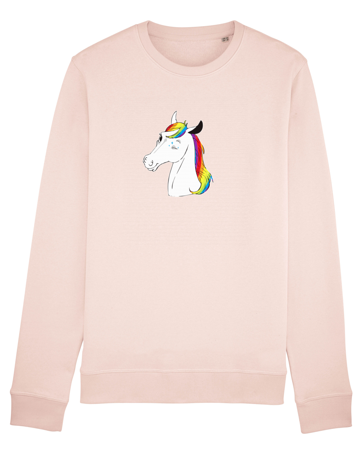 Bluză mânecă lungă Unisex Rise Candy Pink