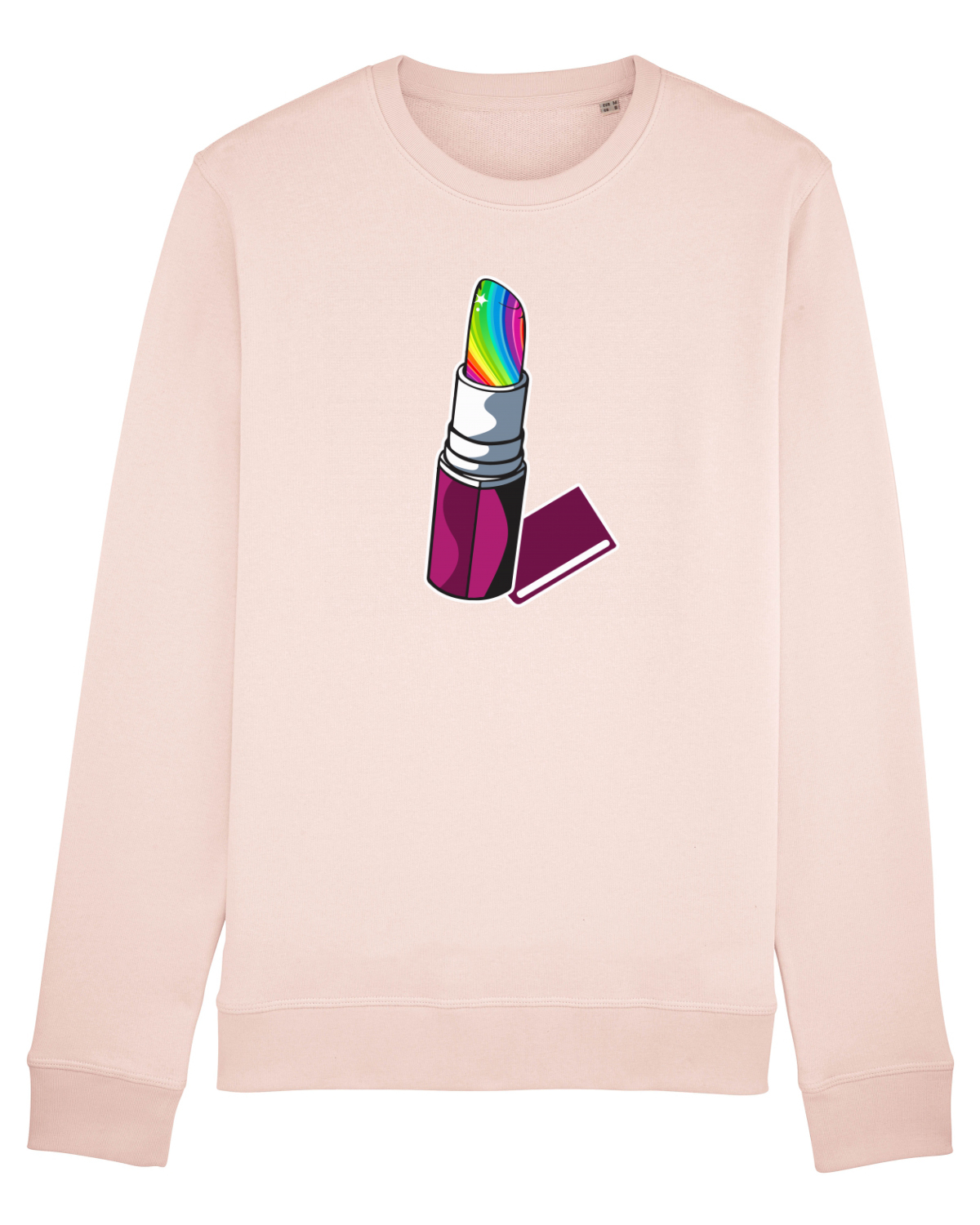 Bluză mânecă lungă Unisex Rise Candy Pink