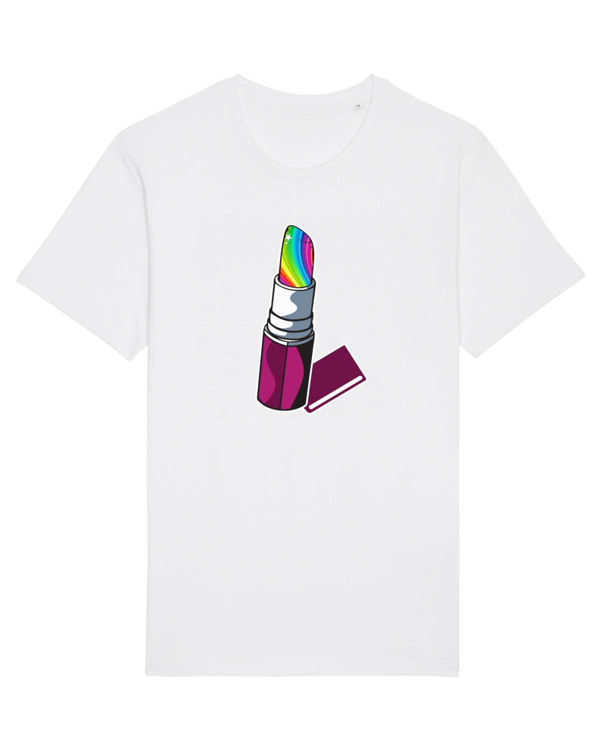 Tricou mânecă scurtă Unisex Rocker White