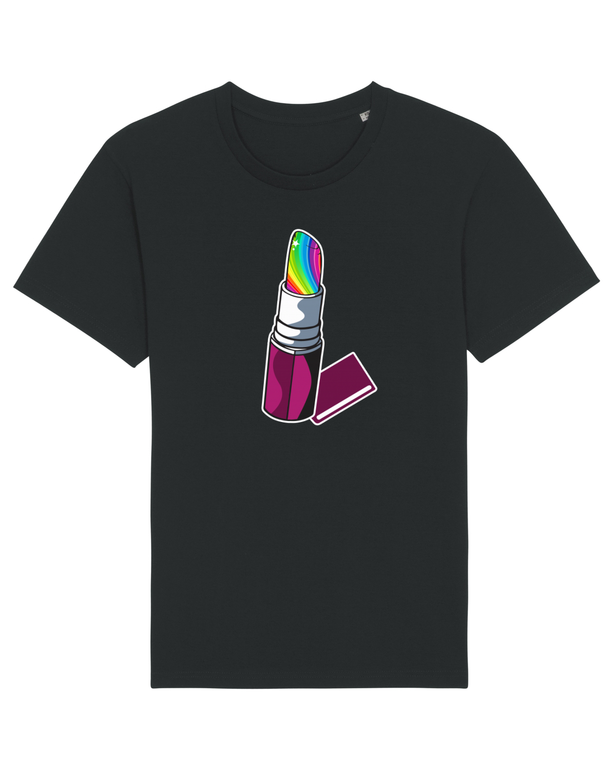 Tricou mânecă scurtă Unisex Rocker Black