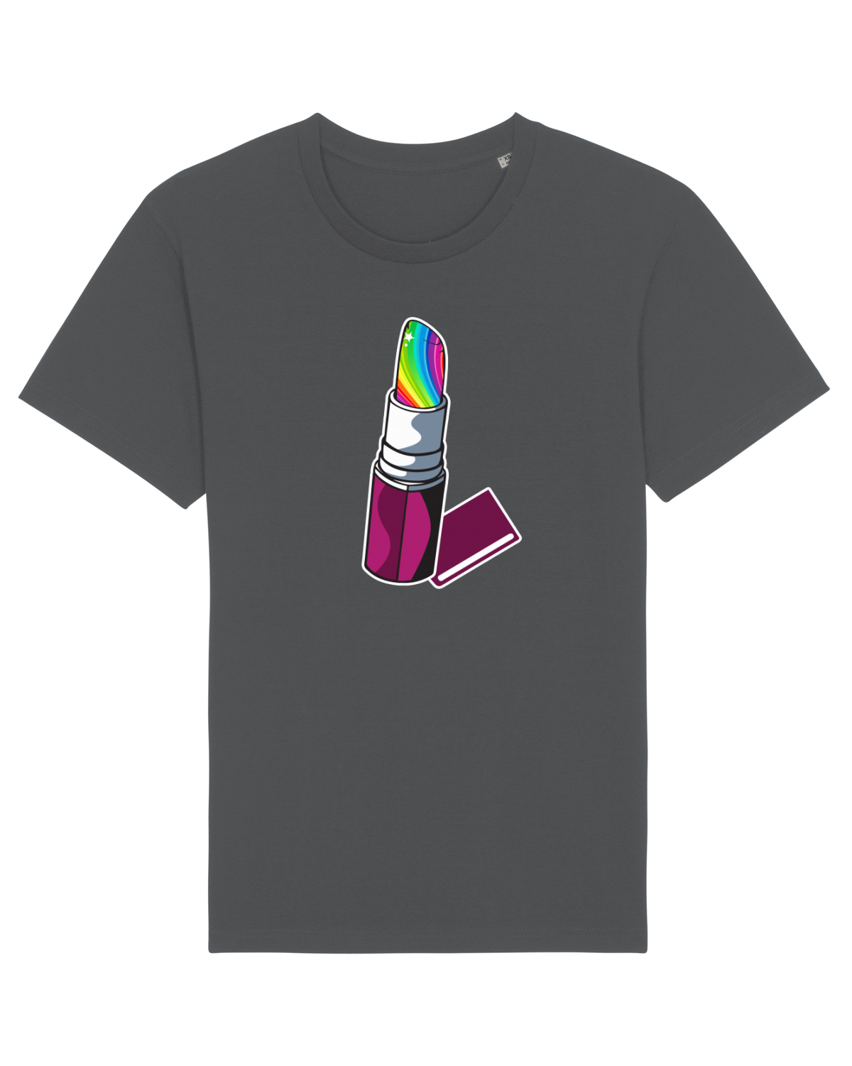 Tricou mânecă scurtă Unisex Rocker Anthracite