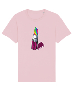 Rainbow Lipstick Tricou mânecă scurtă Unisex Rocker