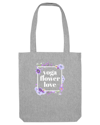 yoga floral design6 Heather Grey