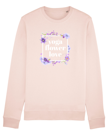yoga floral design6 Candy Pink