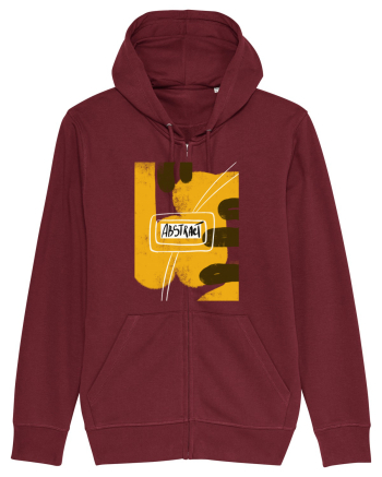 Abstract Burgundy