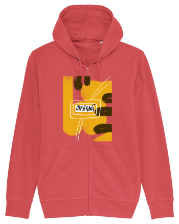 Abstract Carmine Red