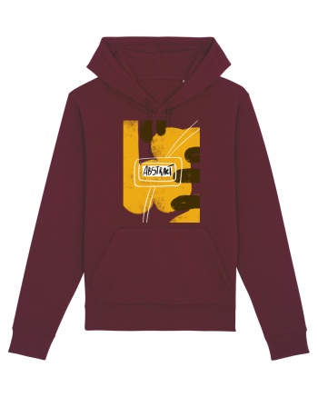 Abstract Burgundy