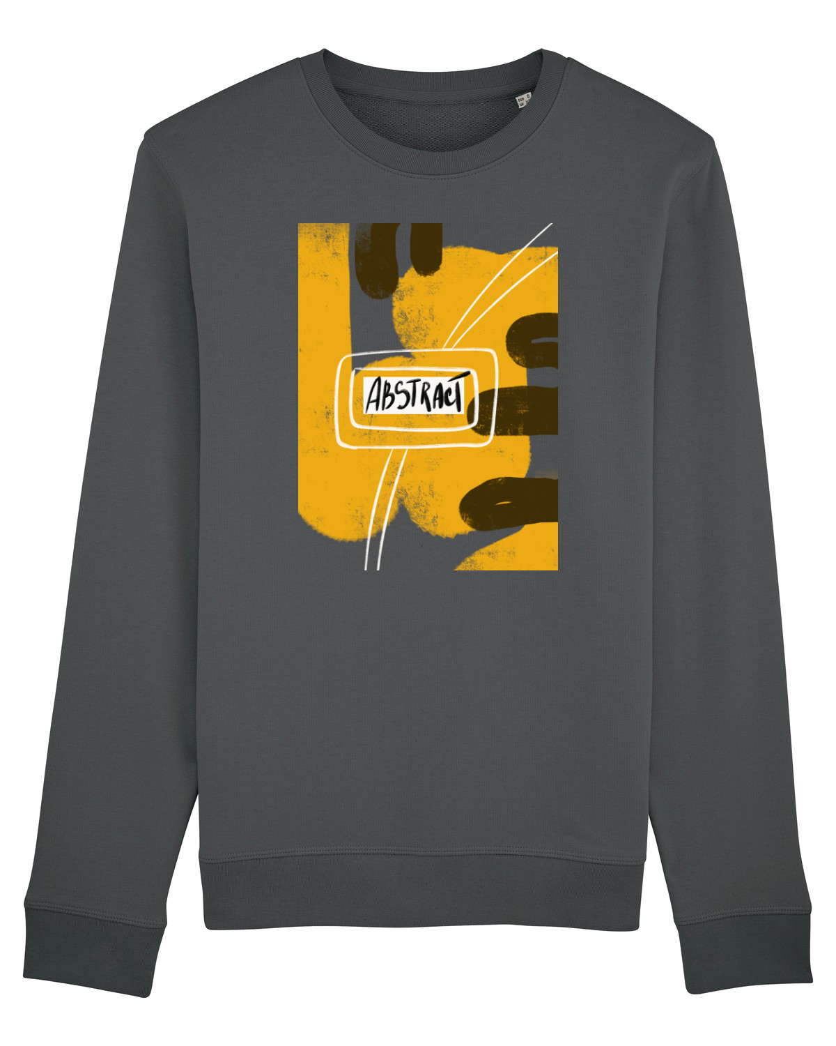 Bluză mânecă lungă Unisex Rise Anthracite