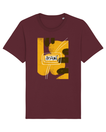 Abstract Burgundy