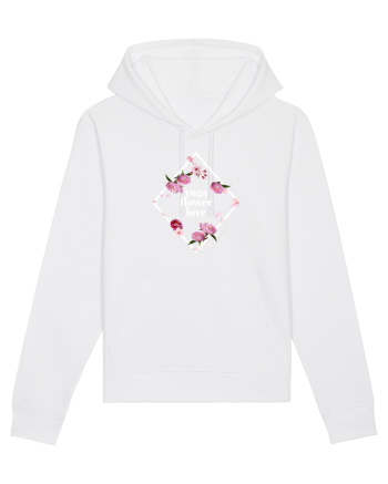 yoga floral design2 White