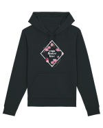 yoga floral design2 Hanorac Unisex Drummer