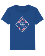 yoga floral design2 Tricou mânecă scurtă  Copii Mini Creator