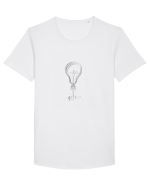 Idea Tricou mânecă scurtă guler larg Bărbat Skater