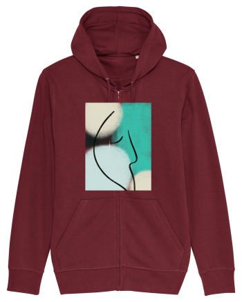 Abstract 2  Burgundy