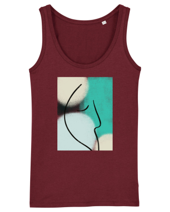 Abstract 2  Burgundy