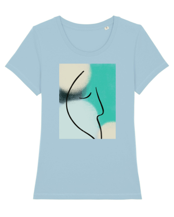 Abstract 2  Sky Blue