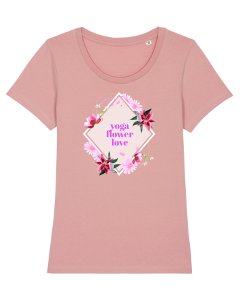 yoga floral design8 Canyon Pink
