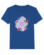 yoga floral design8 Tricou mânecă scurtă  Copii Mini Creator