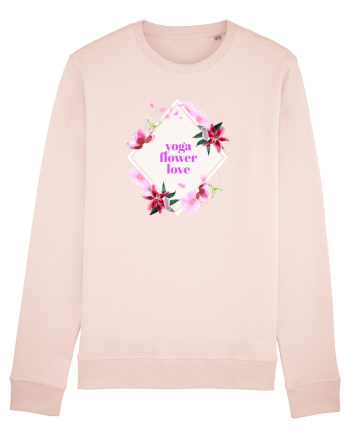 yoga floral design8 Candy Pink