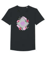 yoga floral design8 Tricou mânecă scurtă guler larg Bărbat Skater