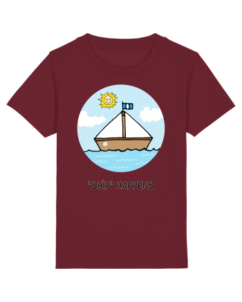 „Ship” Happens Burgundy