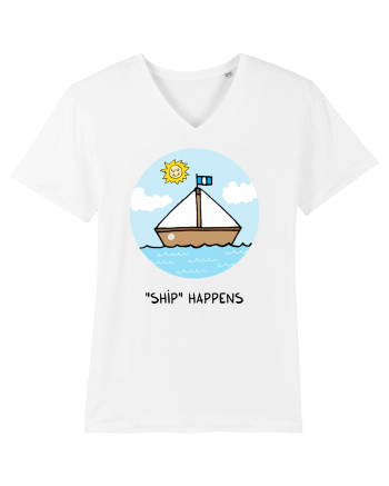 „Ship” Happens White