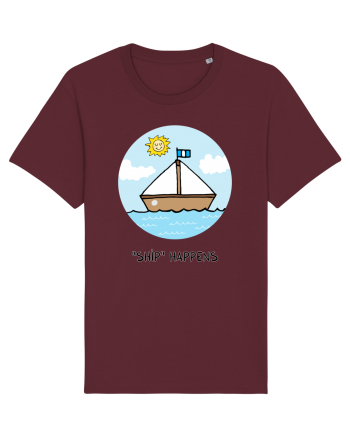 „Ship” Happens Burgundy