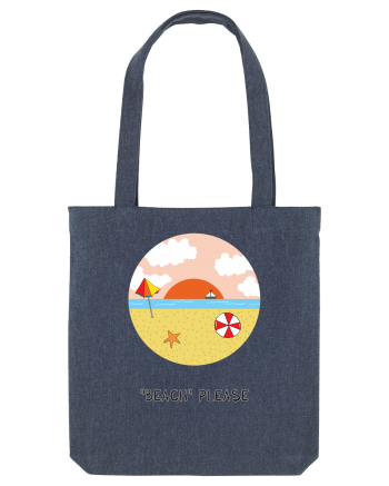 „Beach” Please Midnight Blue