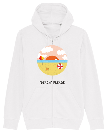 „Beach” Please White