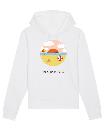„Beach” Please White