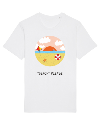„Beach” Please White