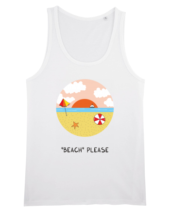 „Beach” Please White