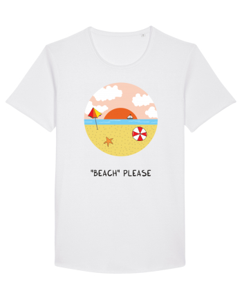 „Beach” Please White