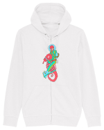 Riding a Seahorse Hanorac cu fermoar Unisex Connector