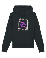 yoga floral design9 Hanorac Unisex Drummer