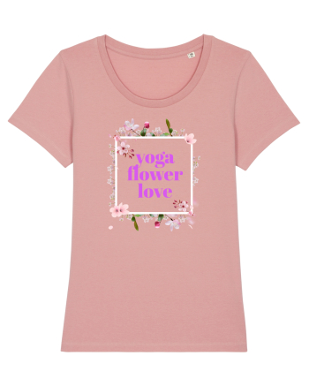 yoga floral design9 Canyon Pink